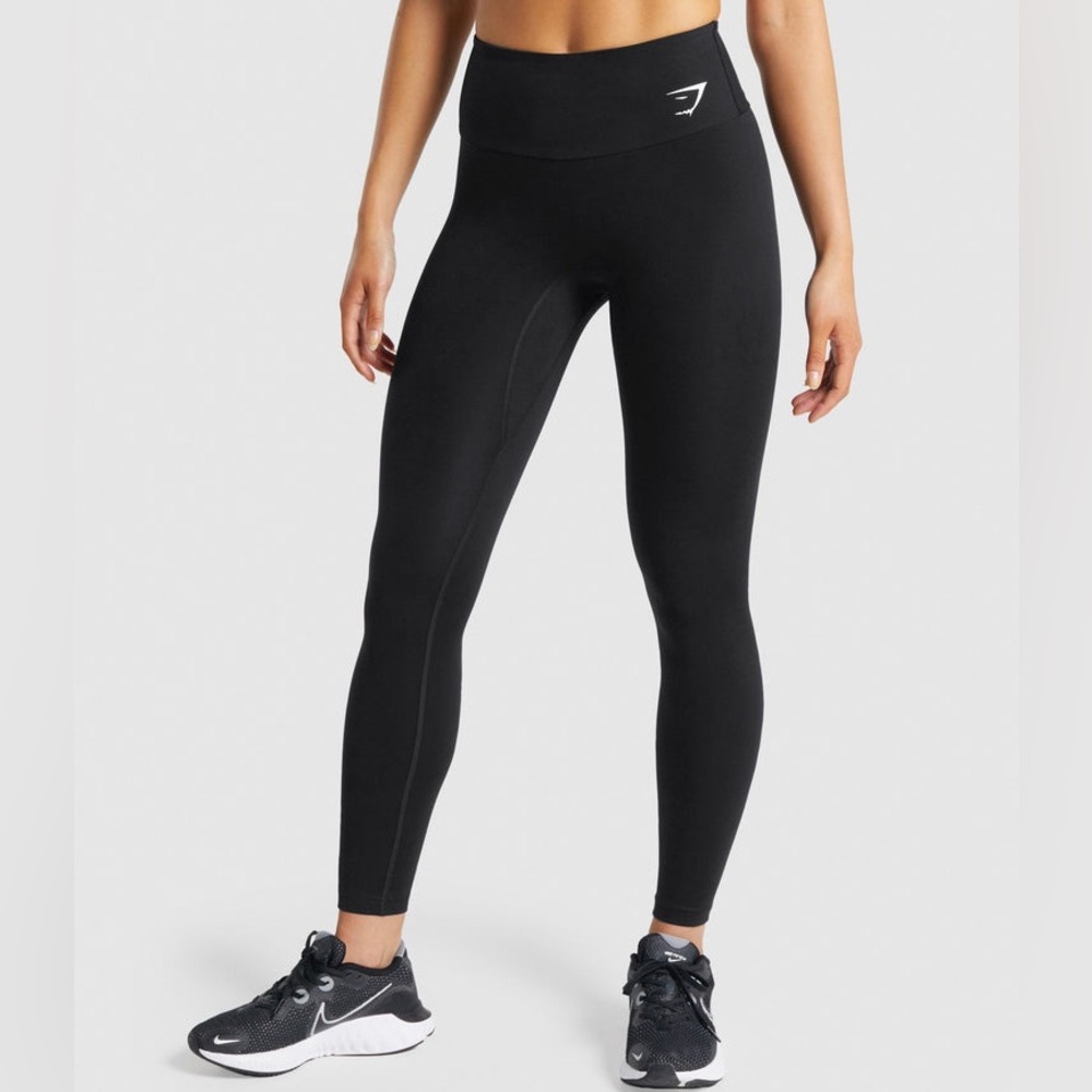 Gymshark Training Leggings - Black Size Large - Like New